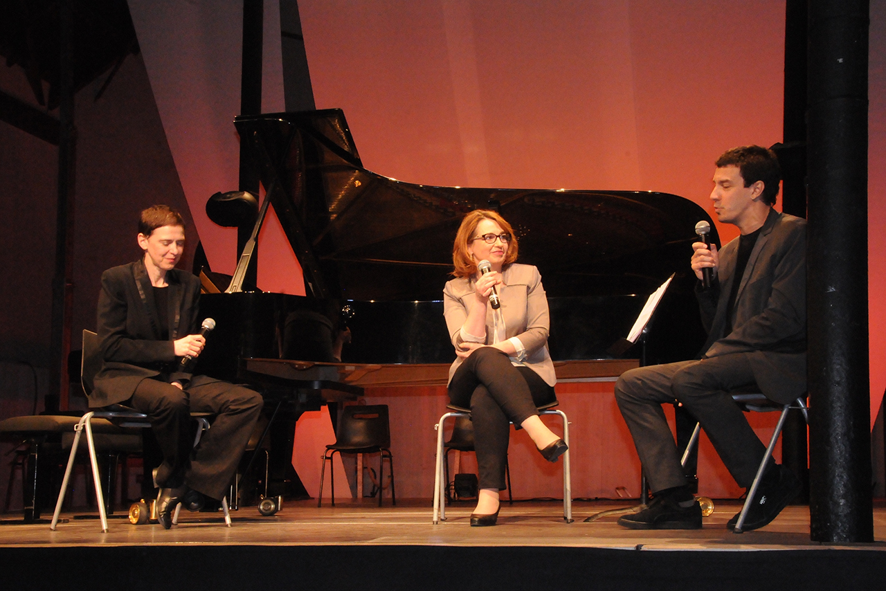 Caroline Cren, Laure Mézan et Jérôme Combier