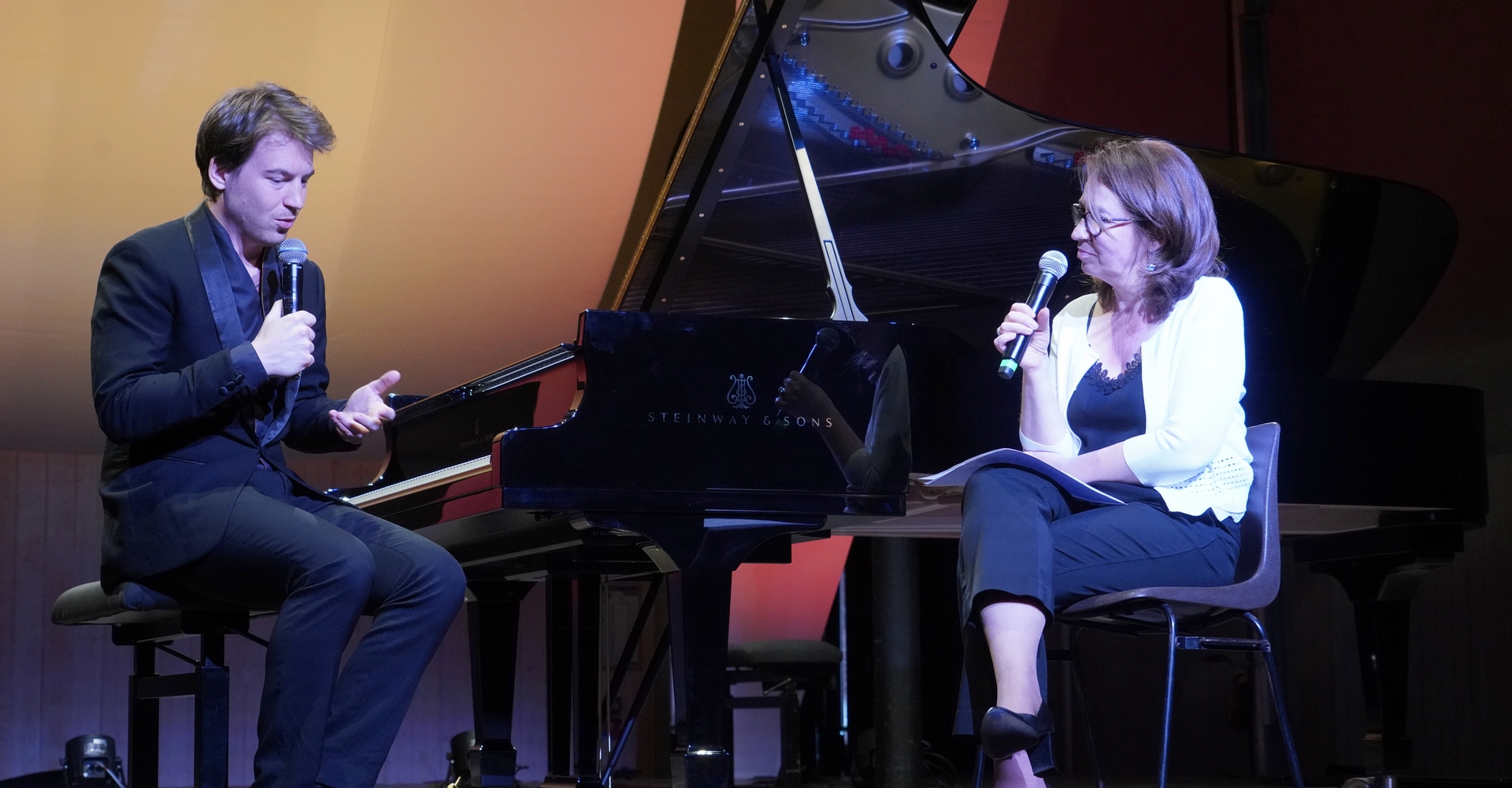 Nathanaël Gouin et Laure Mezan