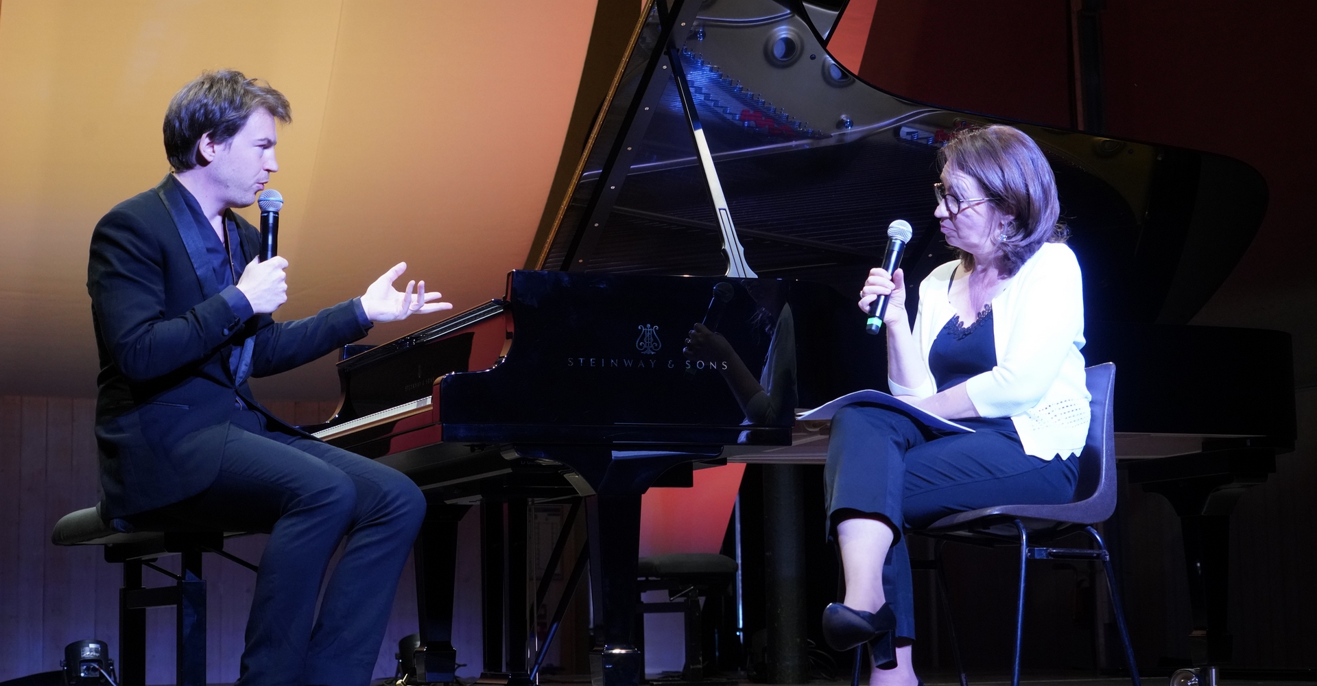 Nathanaël Gouin et Laure Mezan