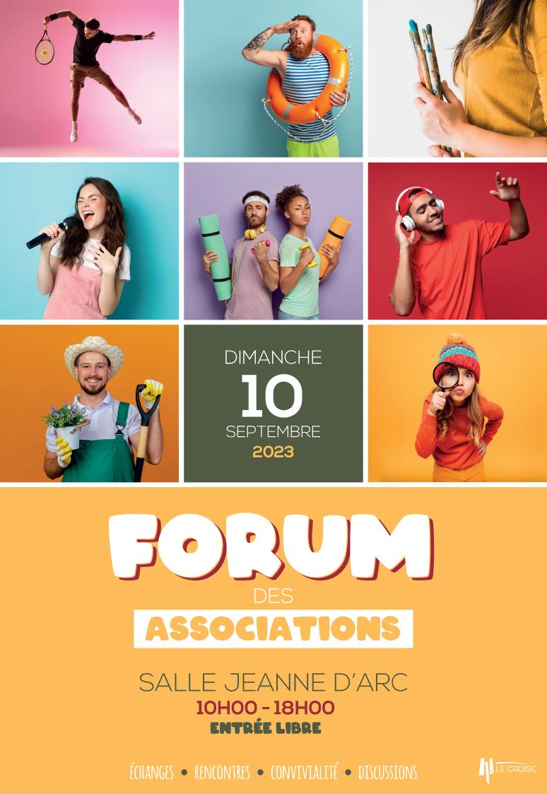 Forum des associations 2023 affiche ok