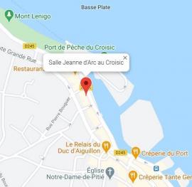 Plan google maps recadre