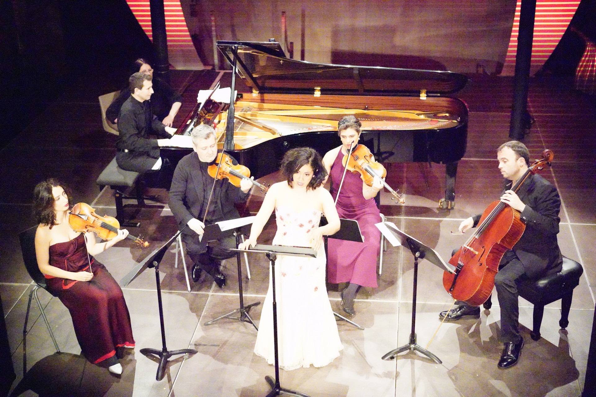 Le quintette Syntonia et la soprano Maya Villanueva